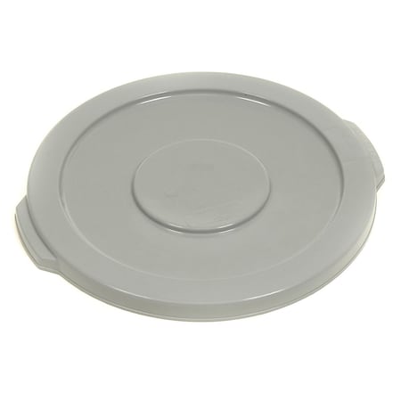 Global Industrial Flat Lid, Gray, Plastic 240457GY
